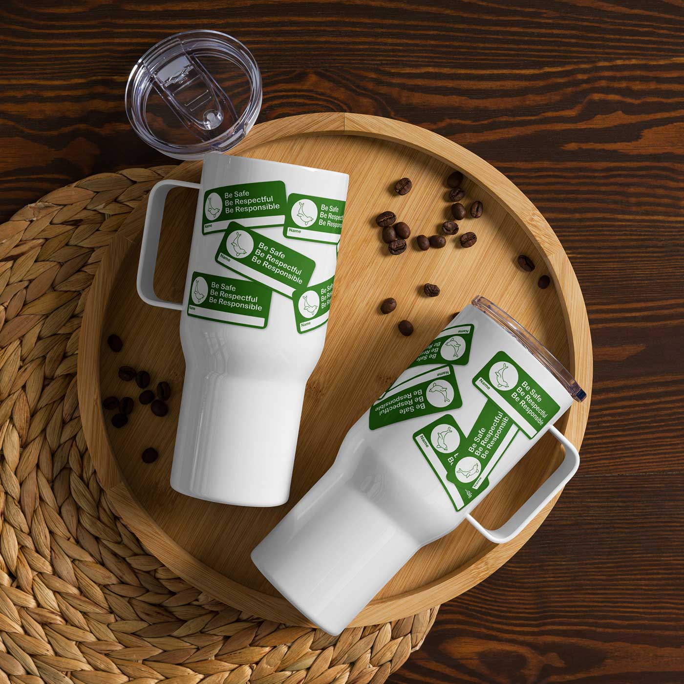 RSES Seal Buck Travel Mug with Handle