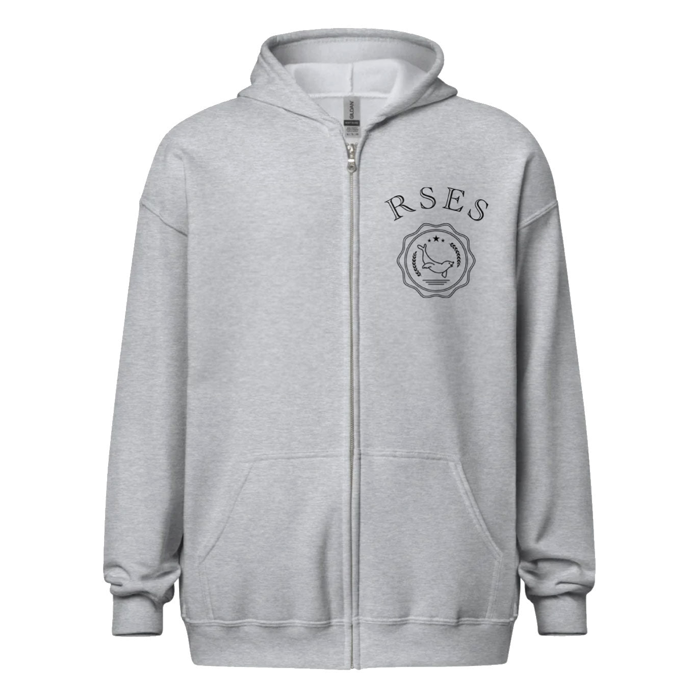 RSES Emblem Adult Full Zip Hoodie