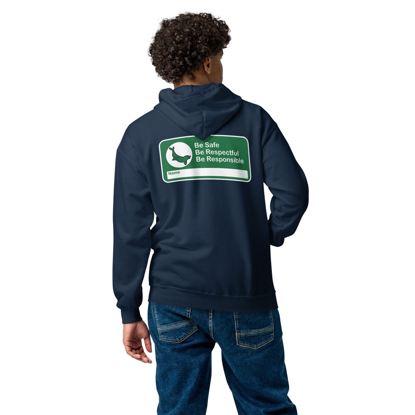 RSES Seal Buck Adult Full Zip Hoodie